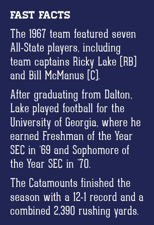 1967 Dalton High School Football Team Chattanooga fast facts