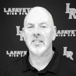 Lafayette High School football coach Andy Scott