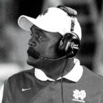 Notre Dame high school football coach Charles Fant