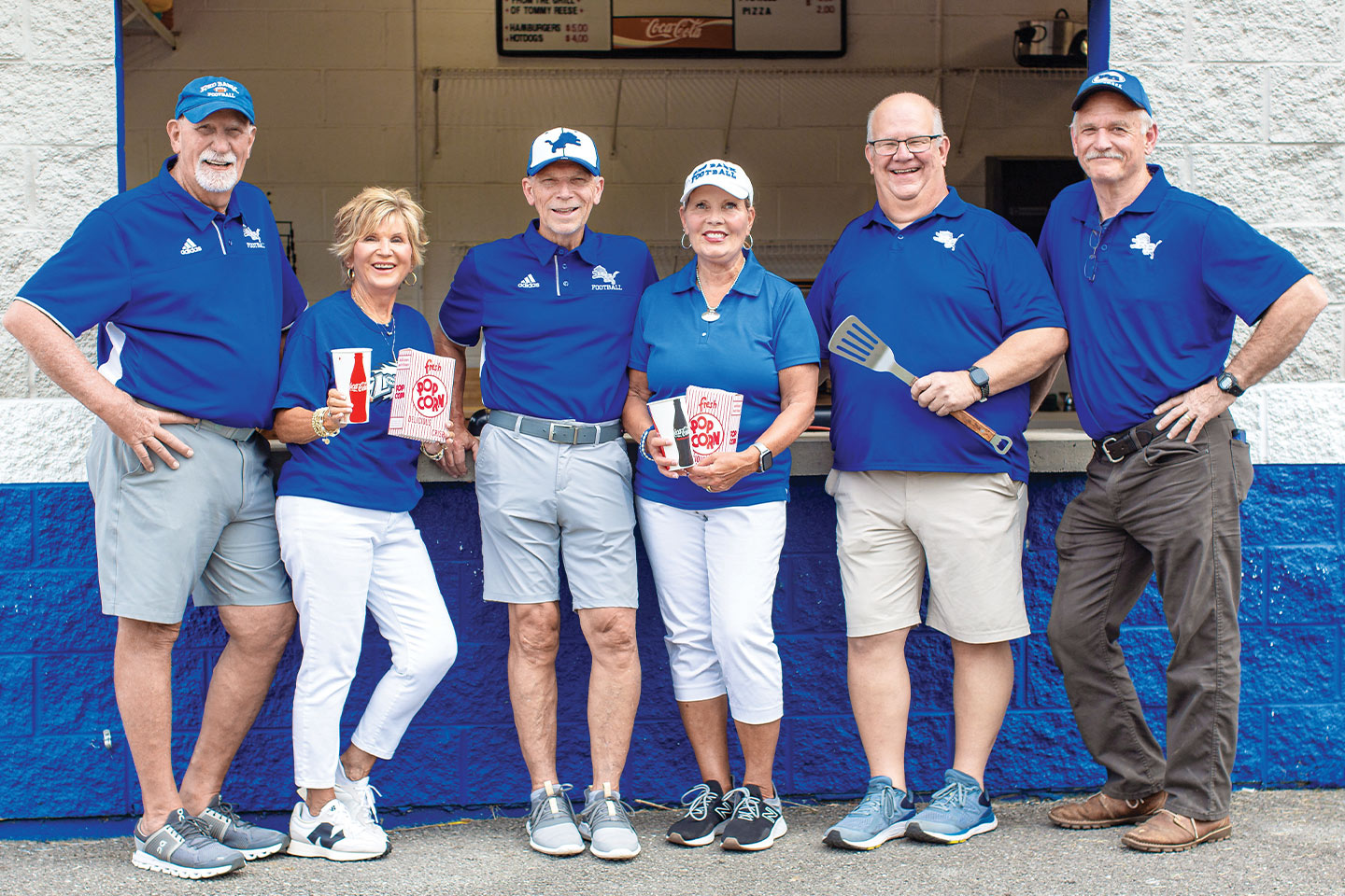 Red Bank Concessions team