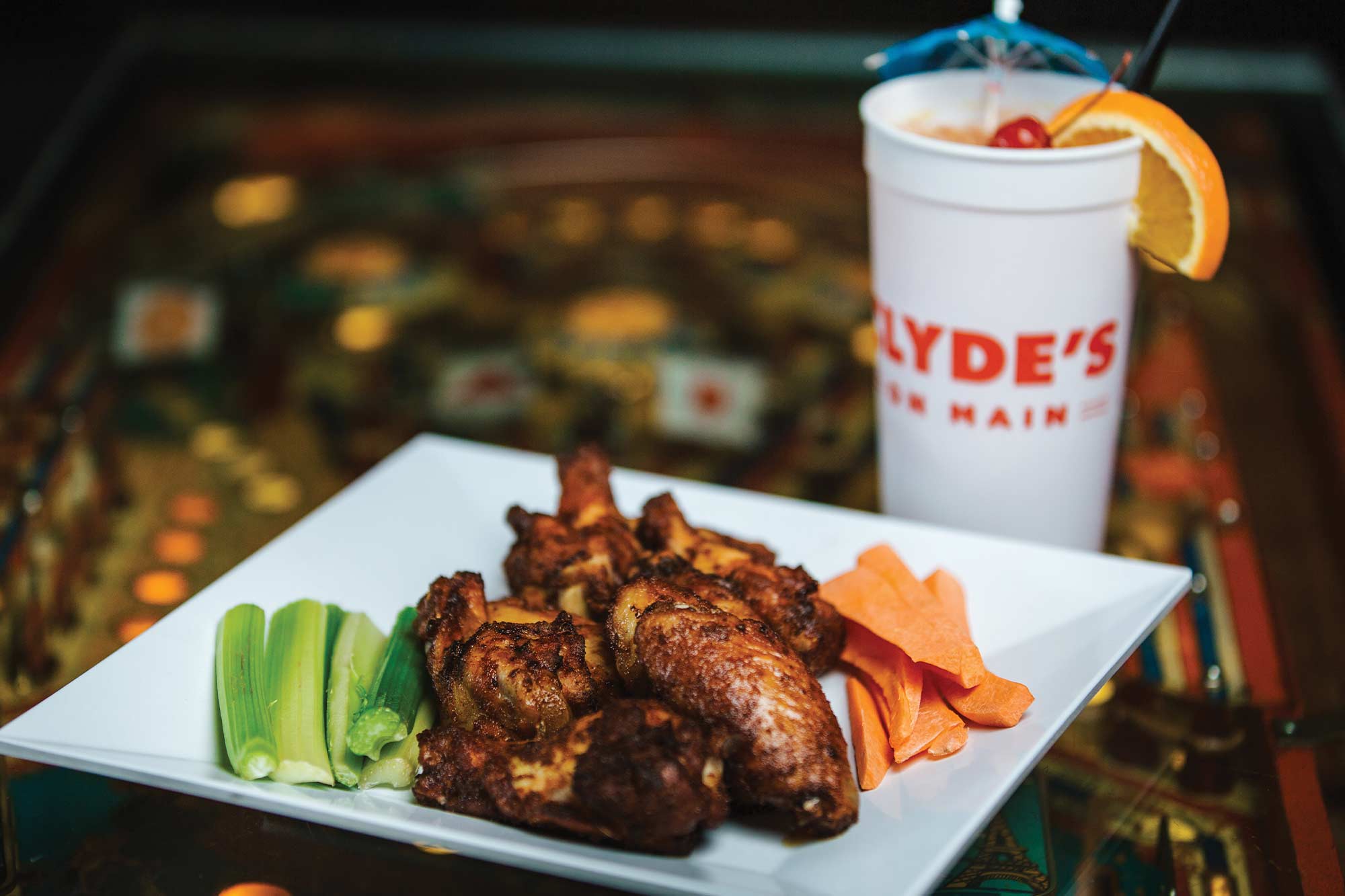 Hi fi chicken wings. 