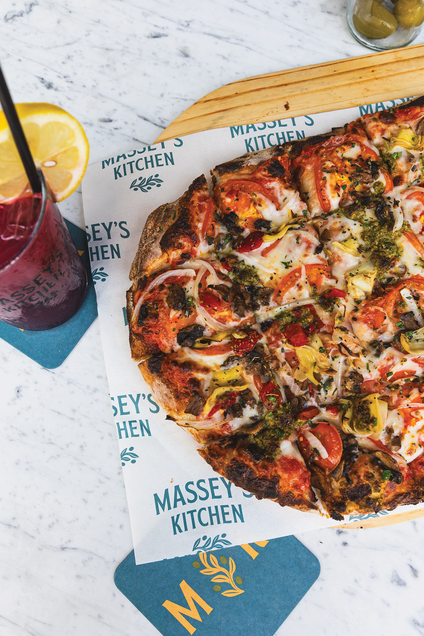Massey's kitchen flatbread.