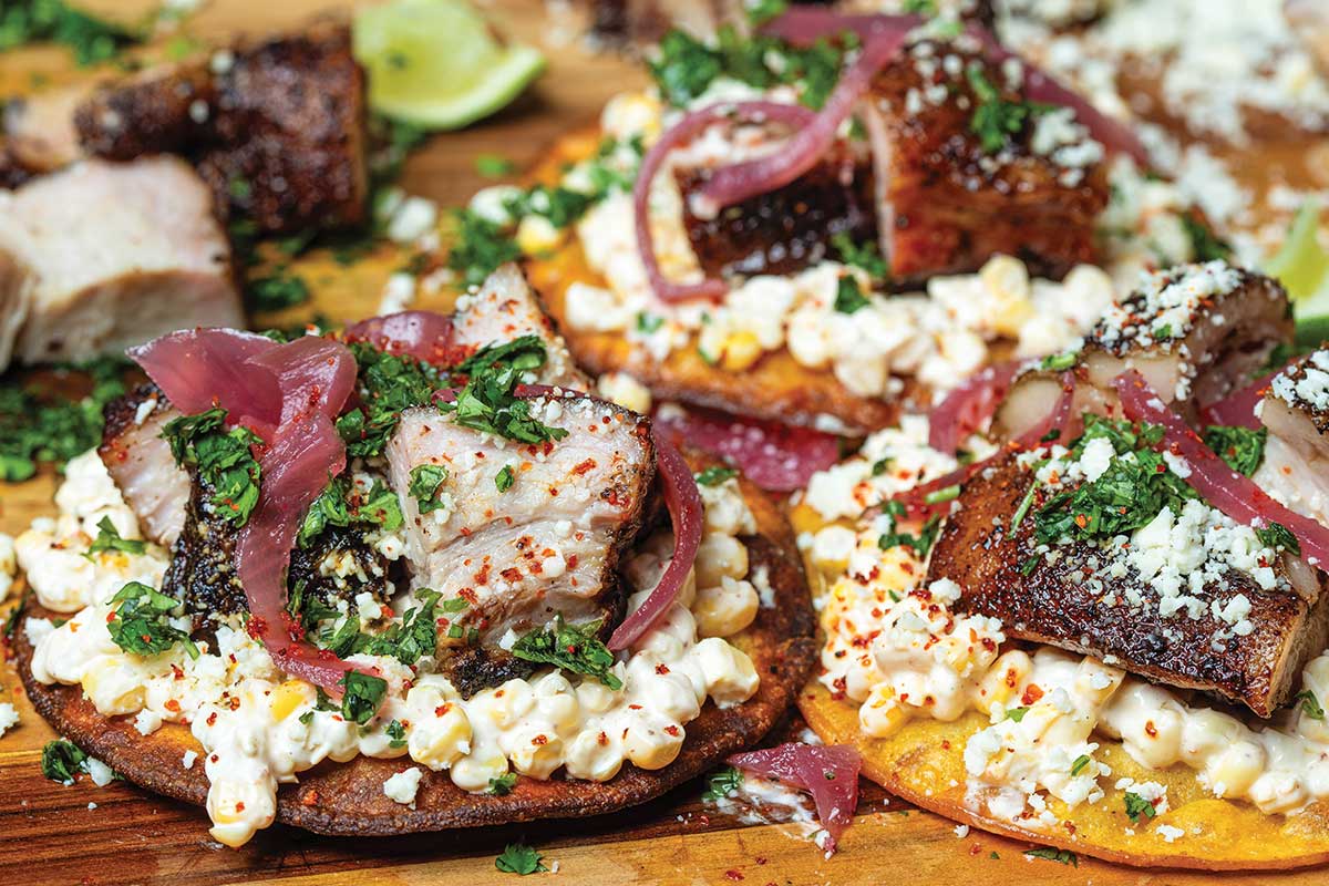 Pork Belly Tostada