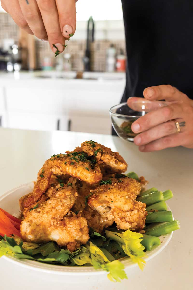 Lemon Pepper Marsala Wings