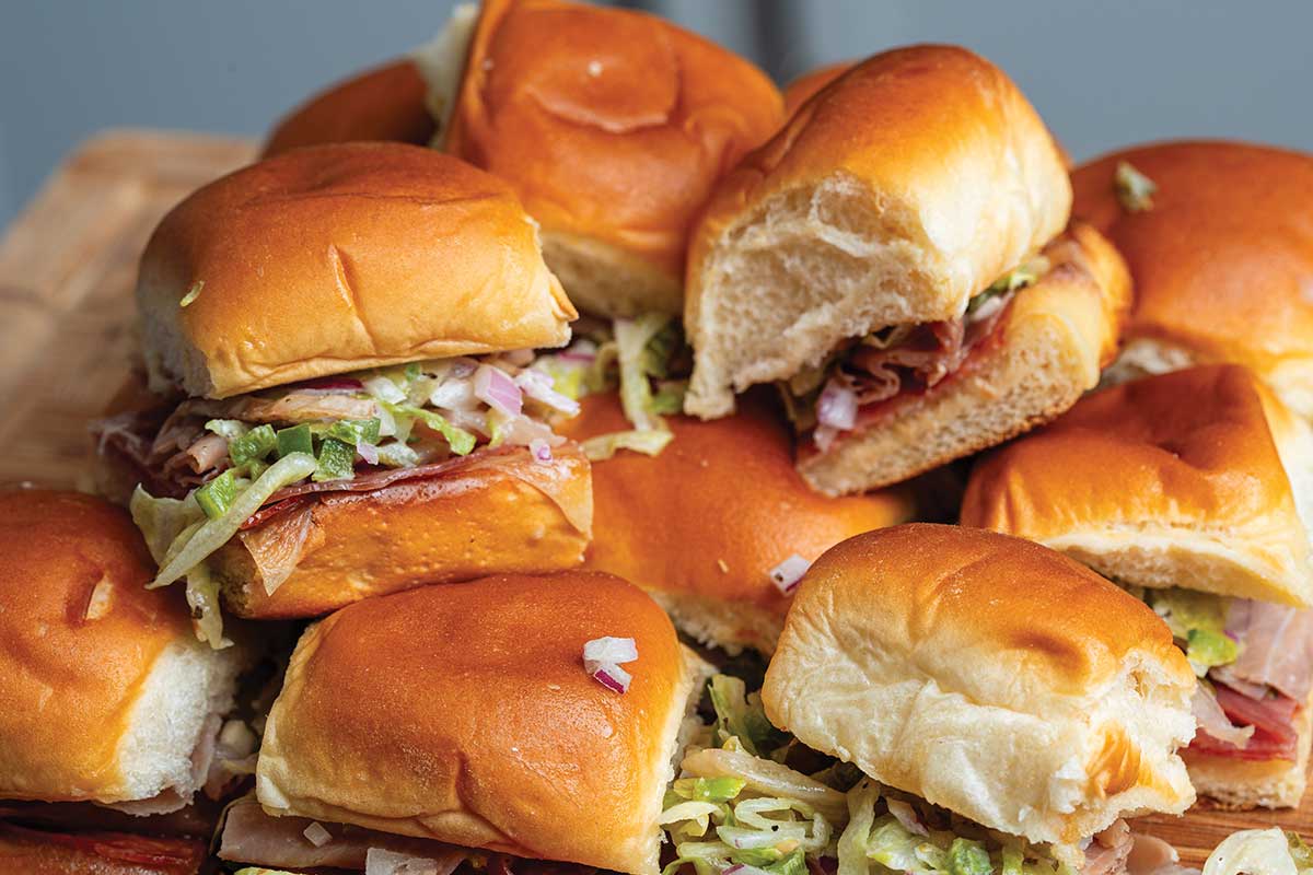 italian deli sliders