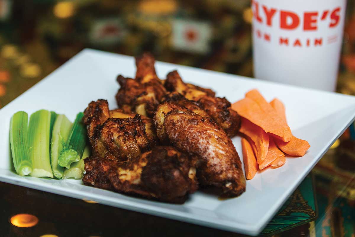 smoked chicken wings
