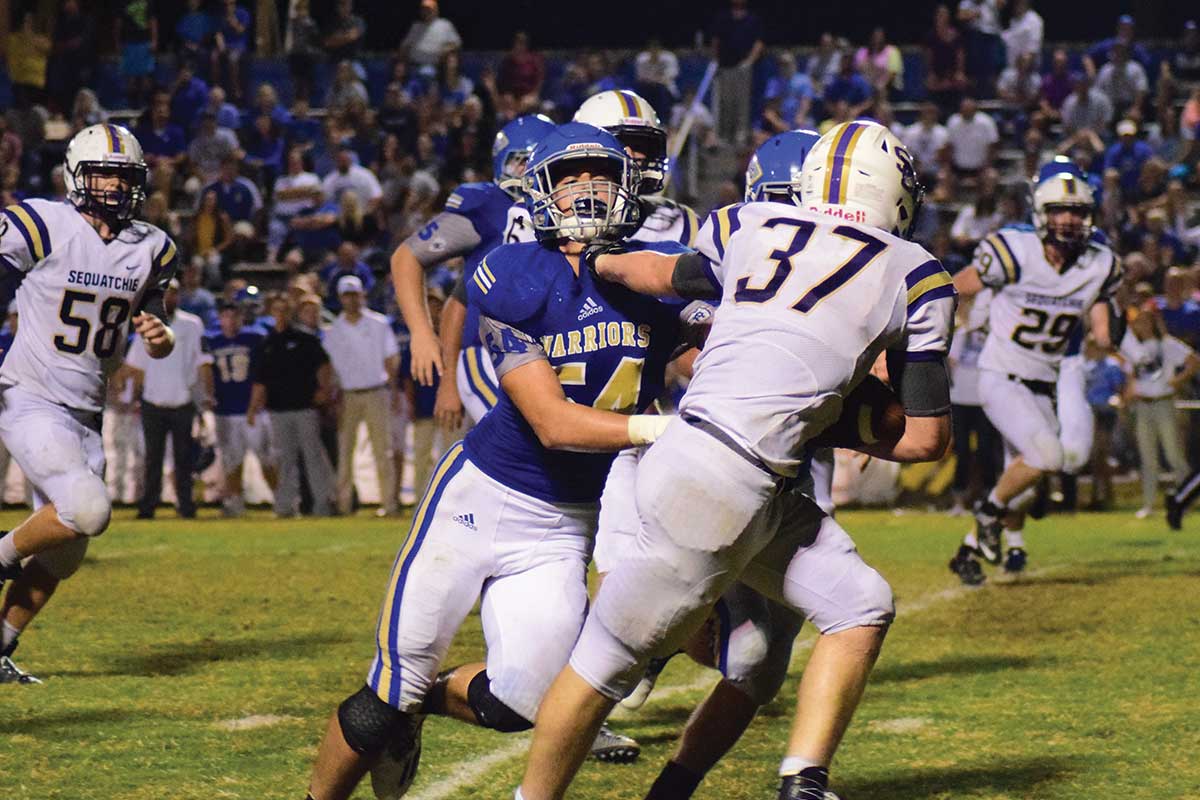 football players playing